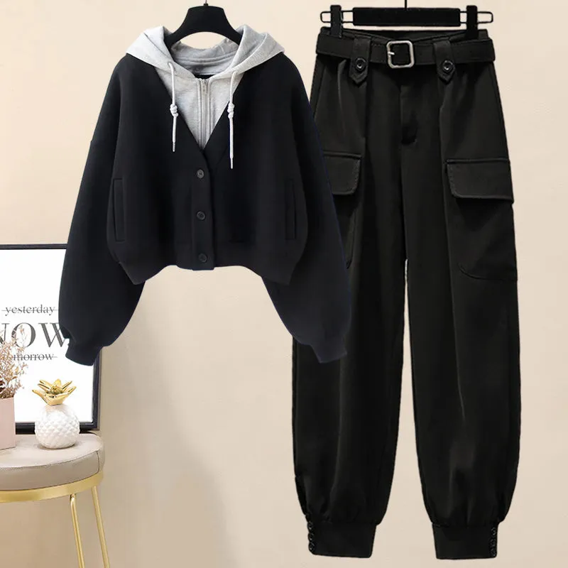 Knitted sweater   skirt 2-piece set UB98570