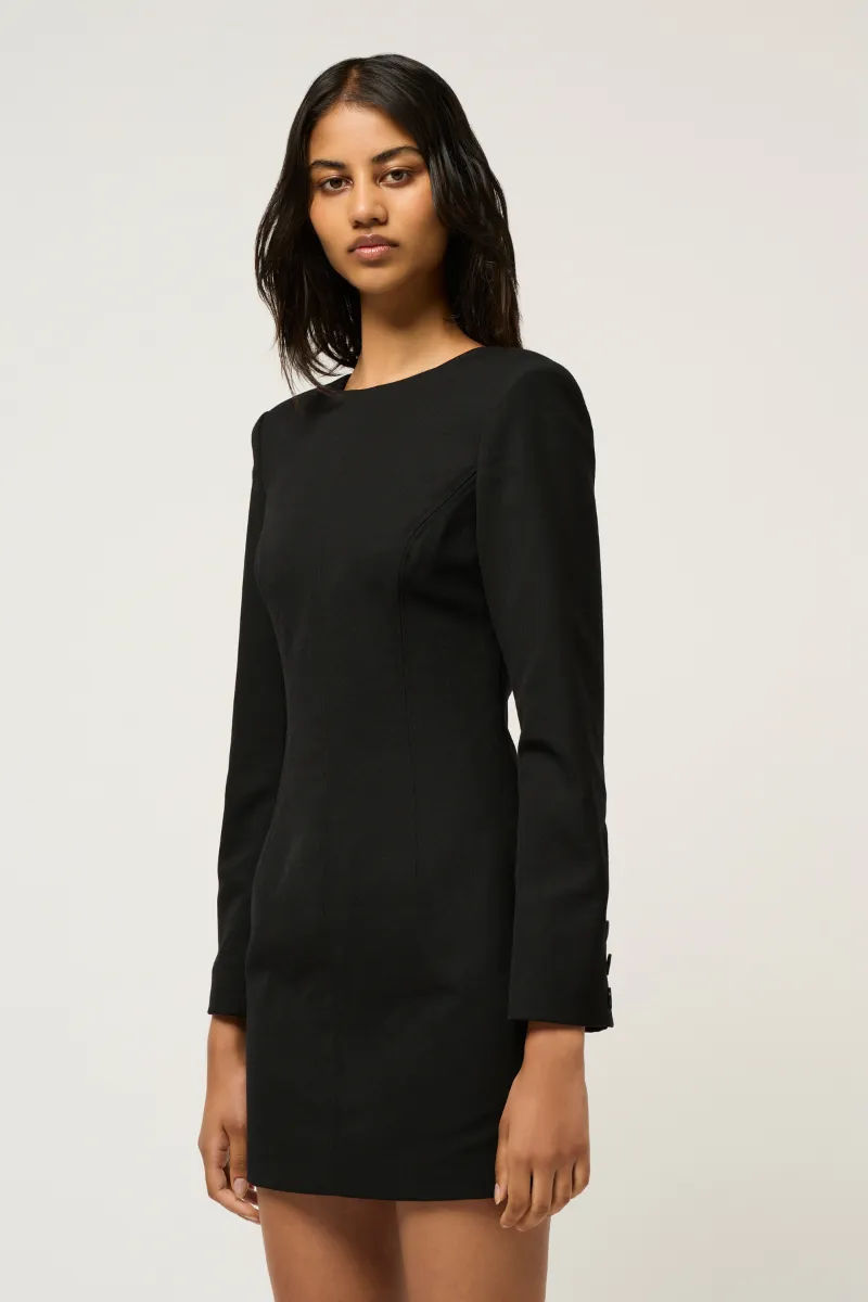 LARA BACKLESS SHIFT DRESS