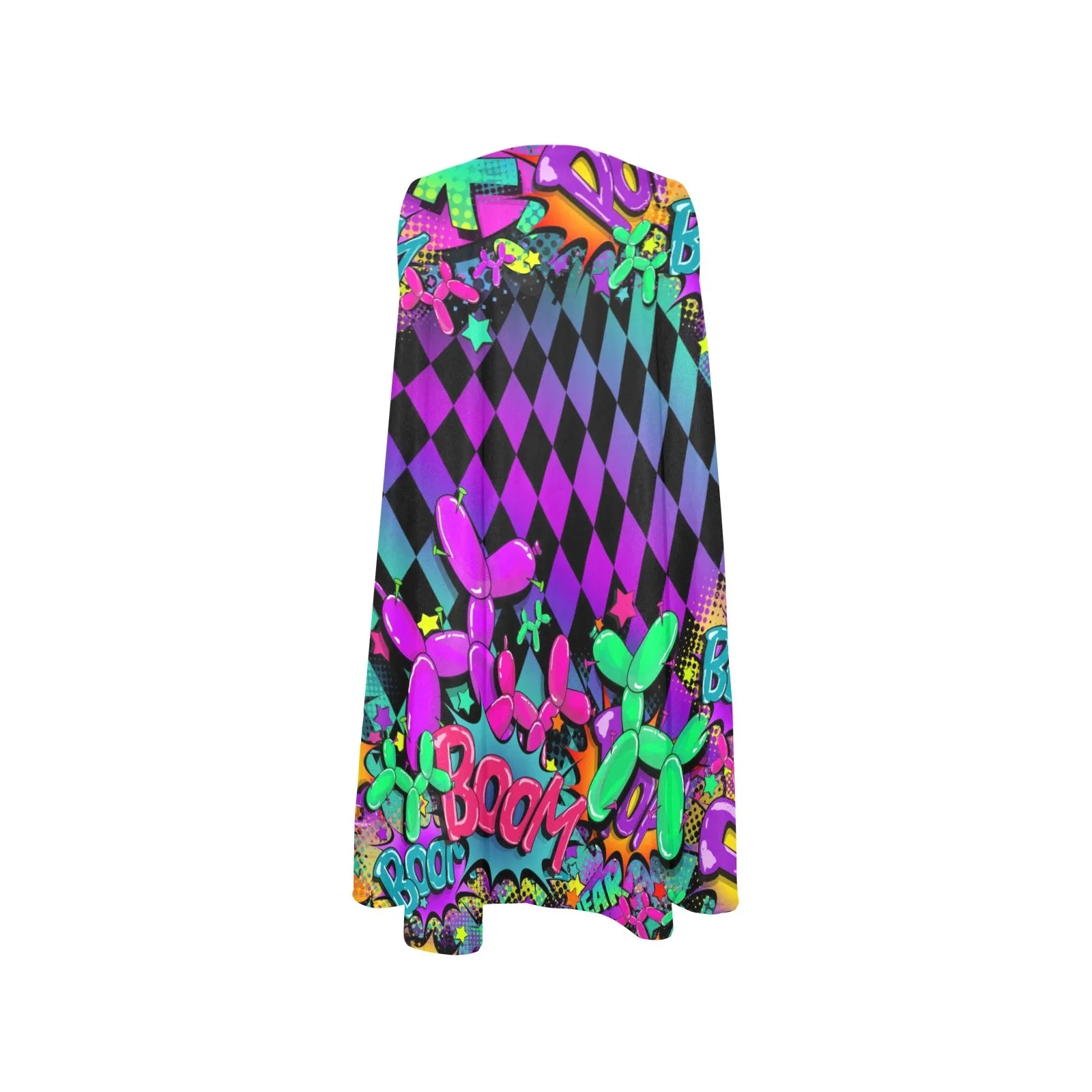 Leaky Squeaky BOOM! - Flared Shift Dress with Pockets (XS - 3XL)