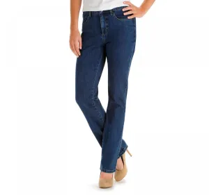 Lee Women's Missy Instantly Slims High Waisted Straight-Leg Jean 8598725