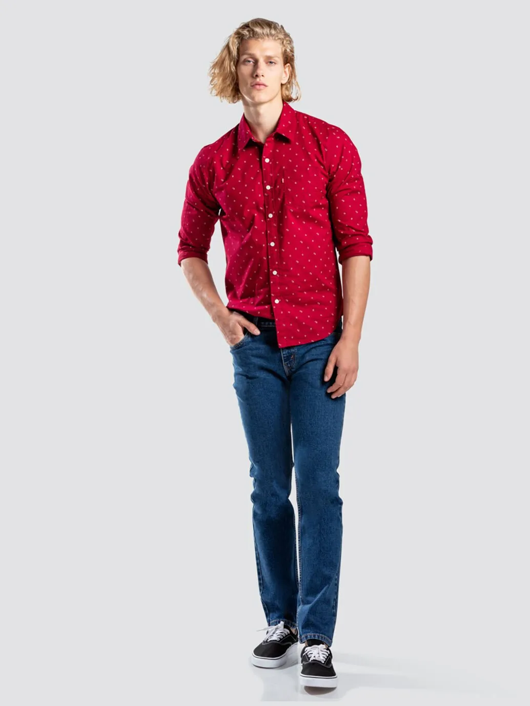 Levis 511 Slim Mens Jeans - Dark Stonewash