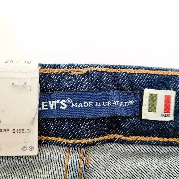 Levis 721 High Rise Skinny Denim Jeans Womens 26/30 Dark Blue New w/ Tag…