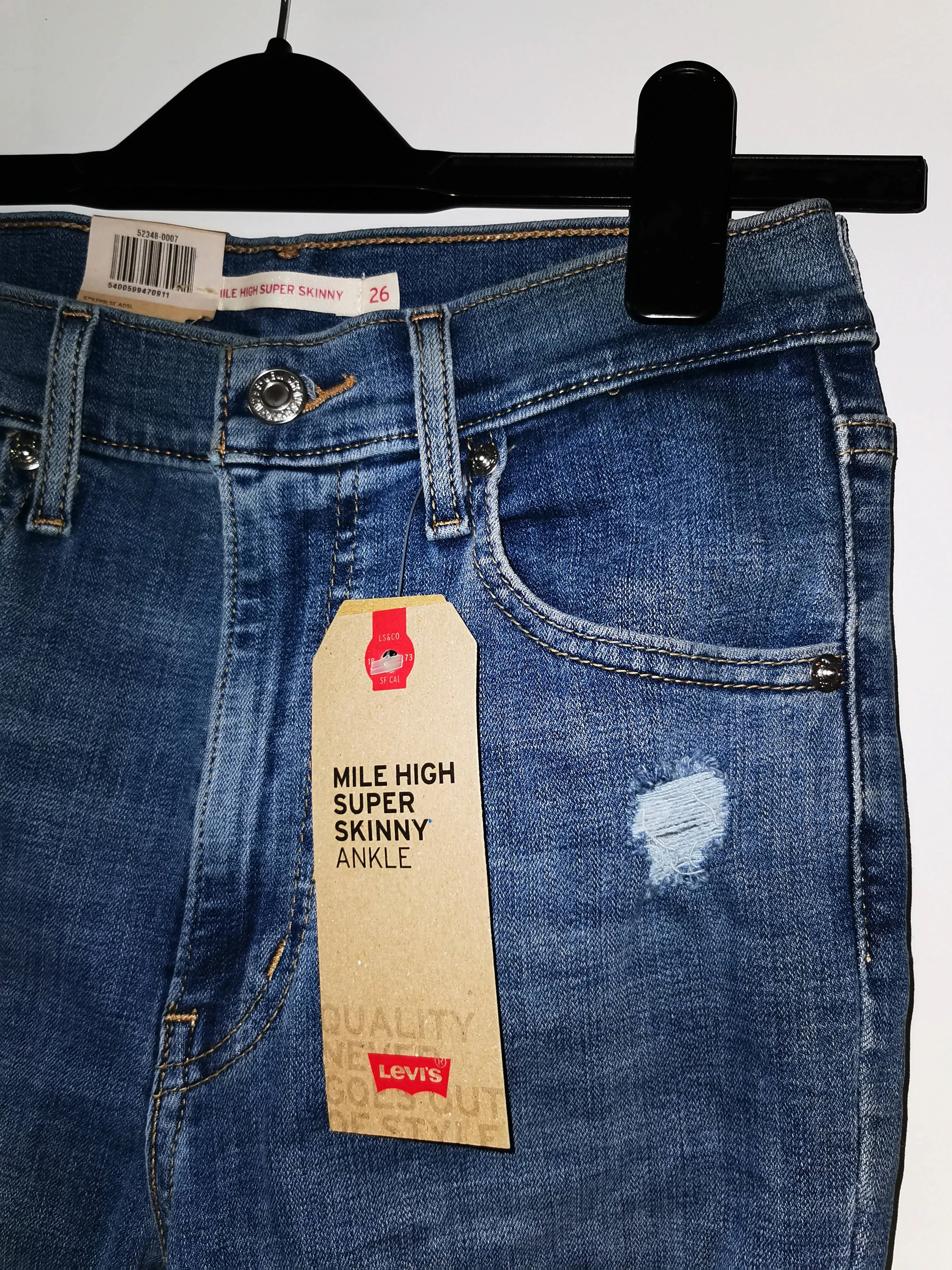 LEVI's Mile High Super Skinny Ankle, Grösse W26
