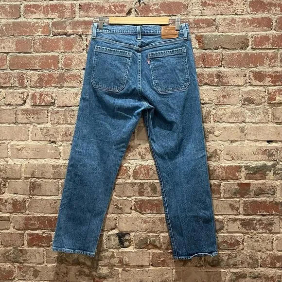 Levi's Wedgie Straight Button Fly Jeans Size 29