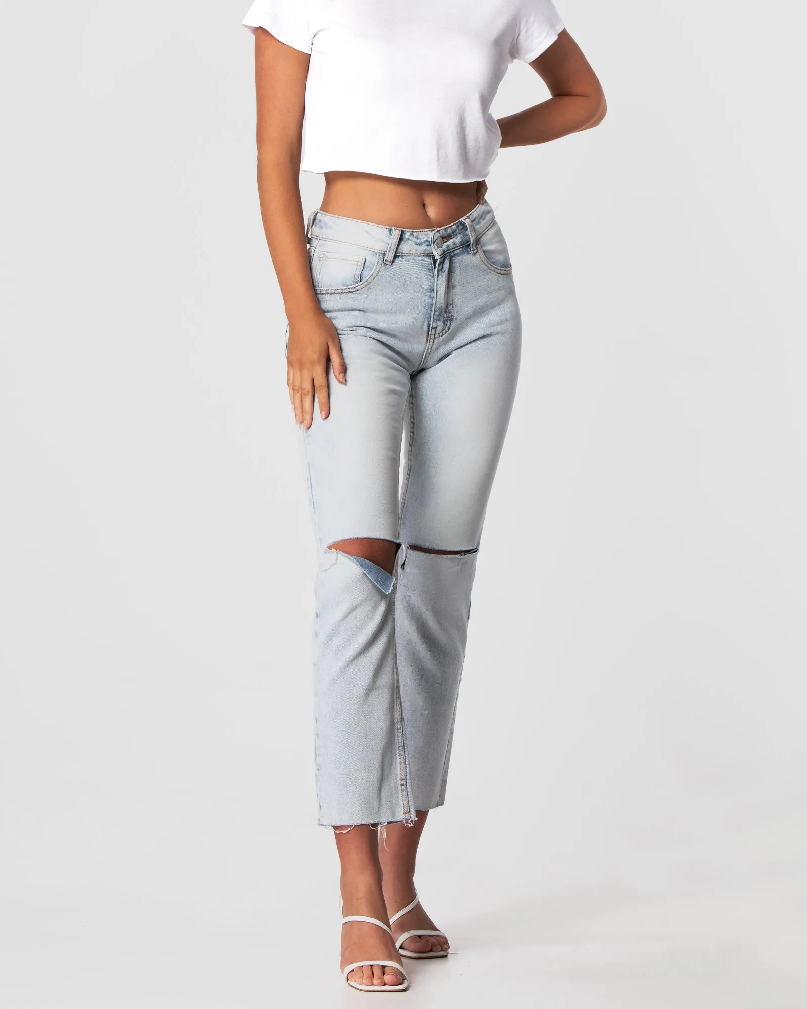 Lexi Blue Mum Jeans