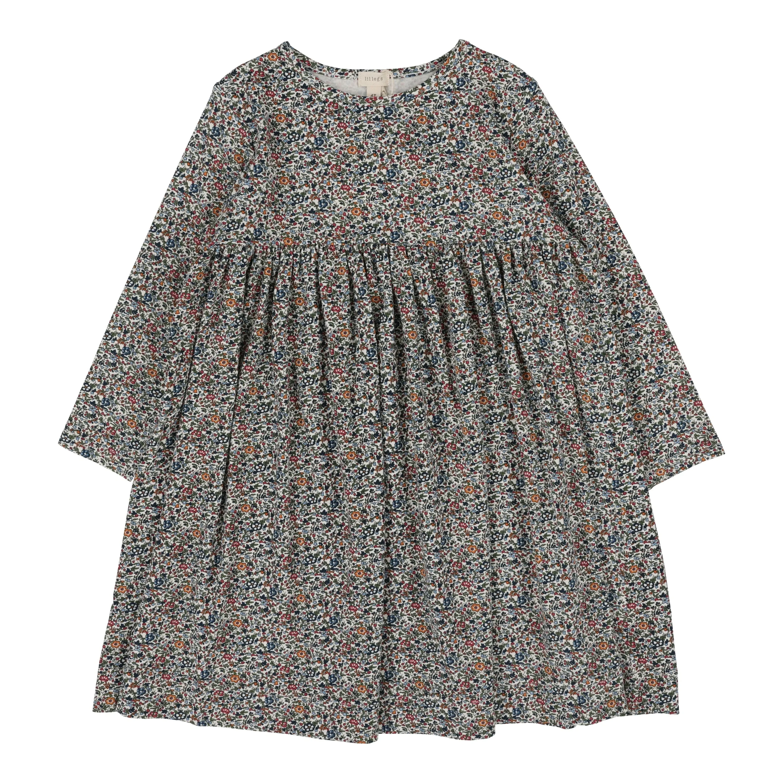 Lil Legs Liberty Dress Long Sleeve - Liberty Print (Printed Weekday Collection)