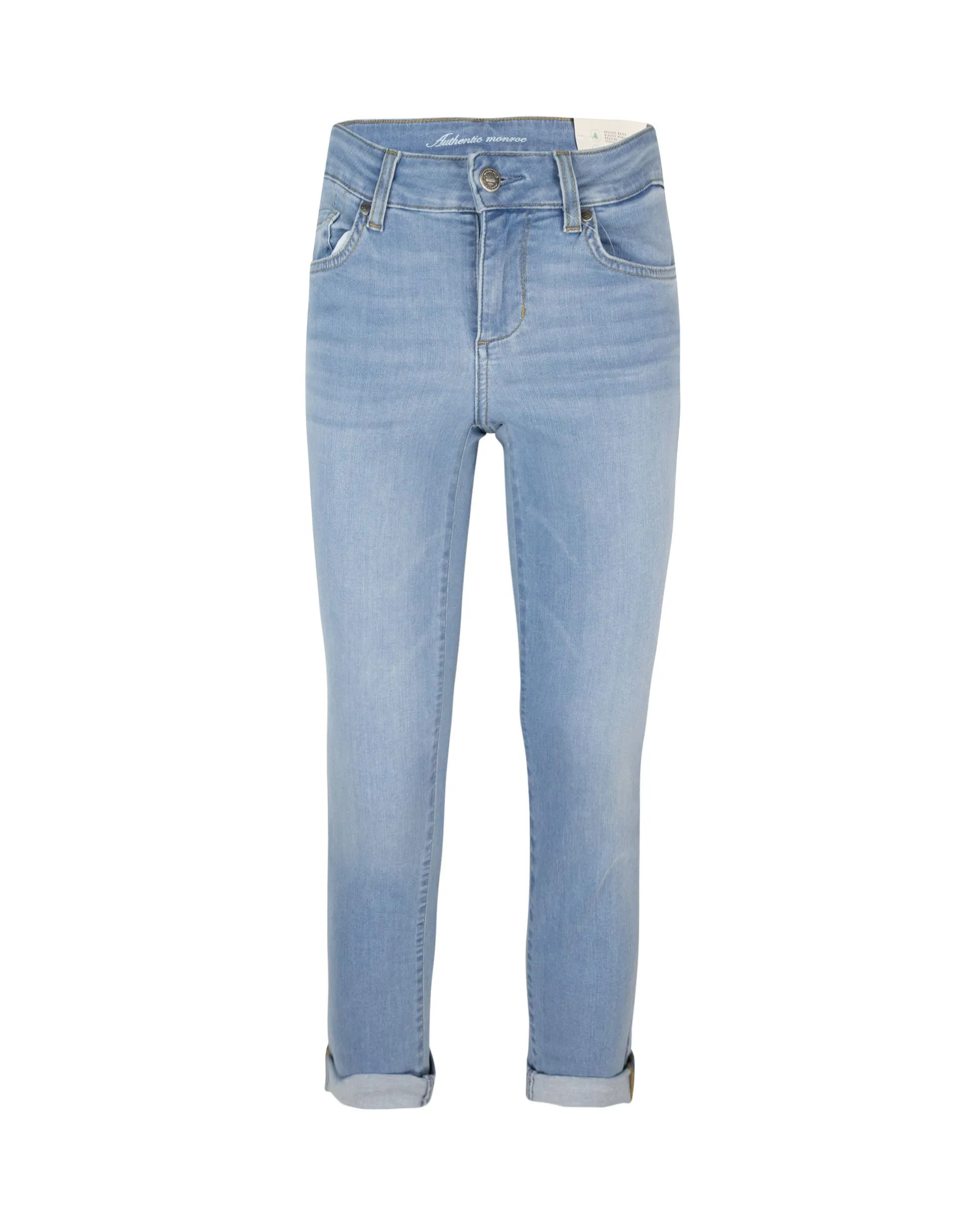 Liu Jo jeans mager beskuren i denim chiaro