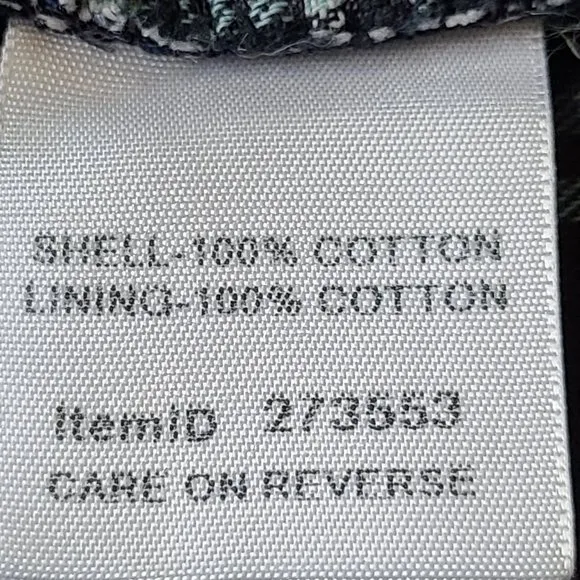 L.L. BEAN Flannel Lined Original Fit Relaxed High Rise Jeans Women's 12 MT