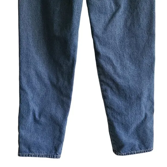 L.L. BEAN Flannel Lined Original Fit Relaxed High Rise Jeans Women's 12 MT