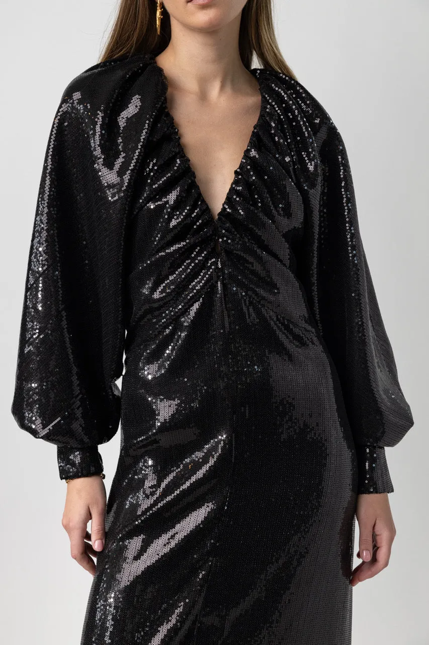 Long Sequin Dress