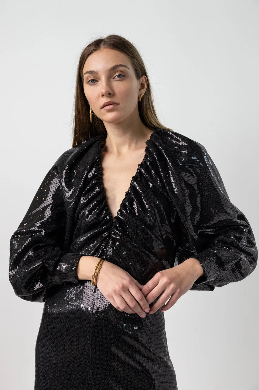 Long Sequin Dress