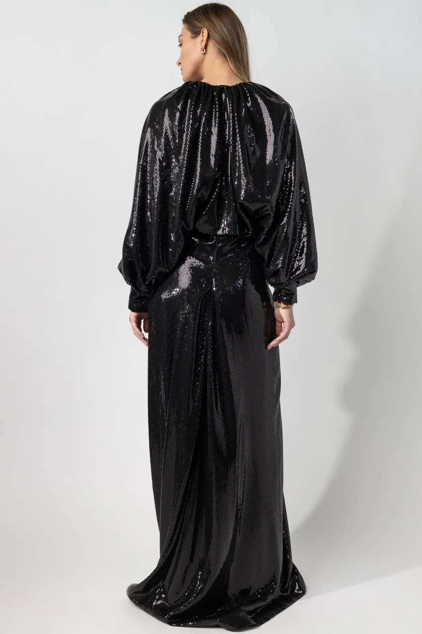 Long Sequin Dress