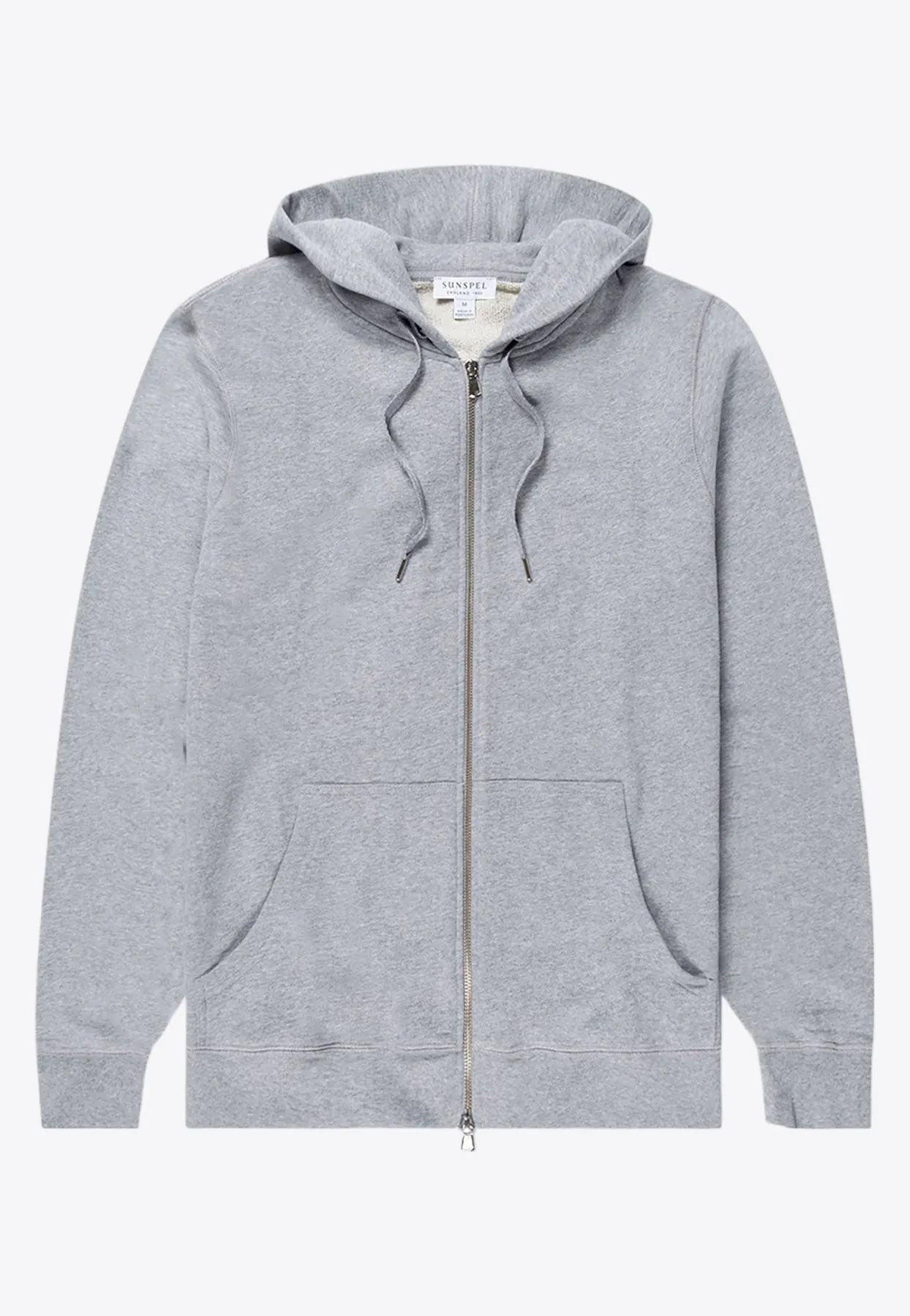Loopback Zip-Up Hooded Sweatshirt