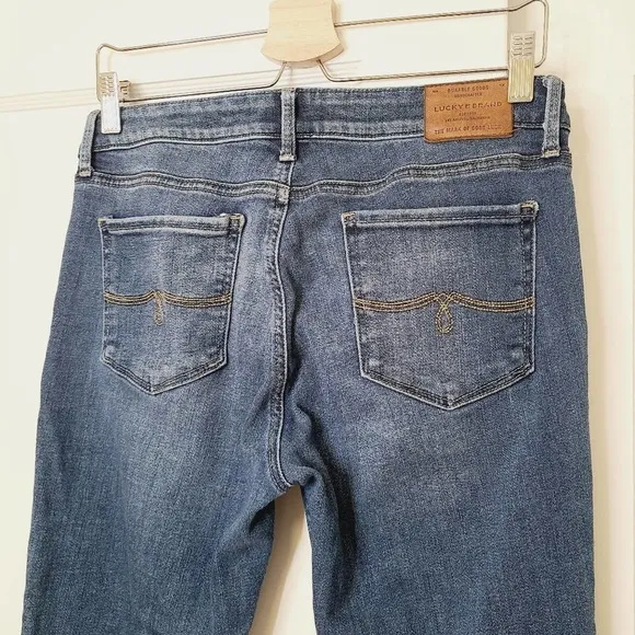 Lucky Brand Mid Rise Lolita Skinny Ankle Jeans