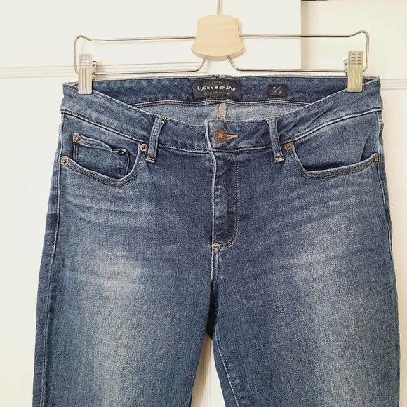 Lucky Brand Mid Rise Lolita Skinny Ankle Jeans