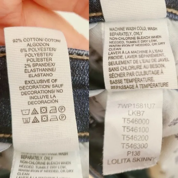 Lucky Brand Mid Rise Lolita Skinny Ankle Jeans