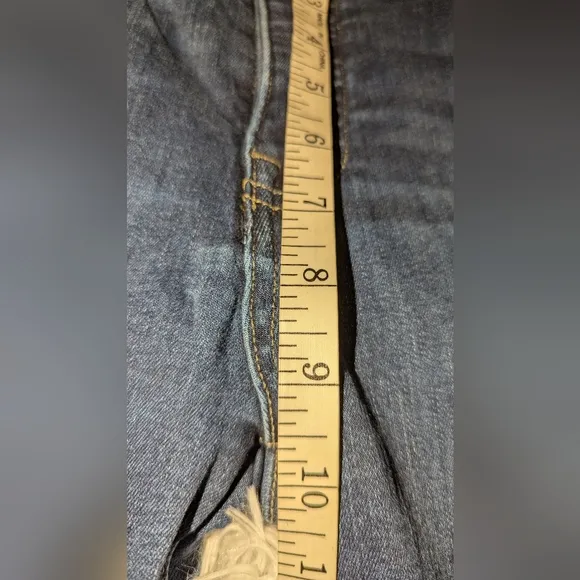 LUCKY JEANS Skinny Raw Hem Ankle Stretch Denim Blue Size 10/30 NWOT