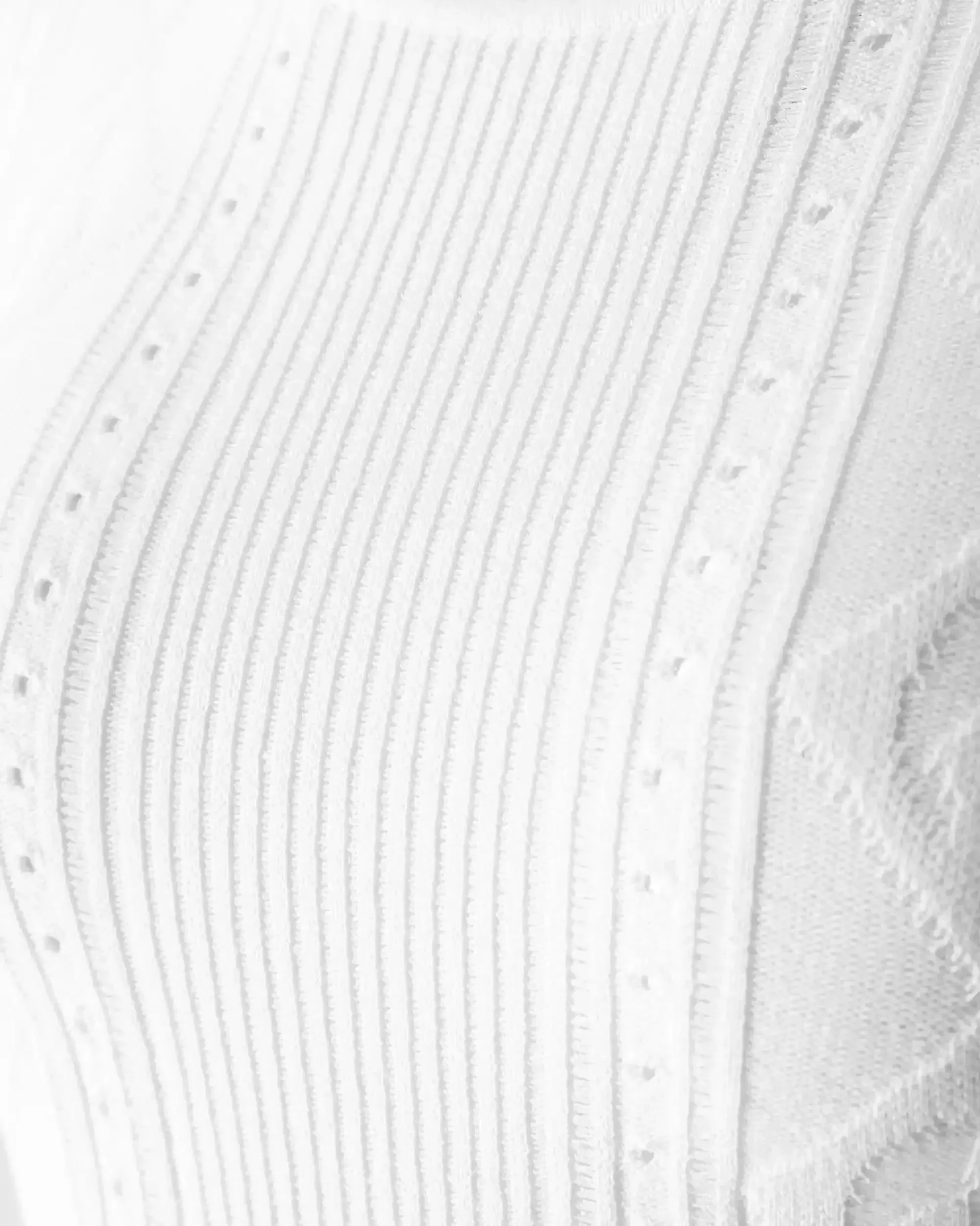 Lunar Pointelle Knit Short Sleeve Top