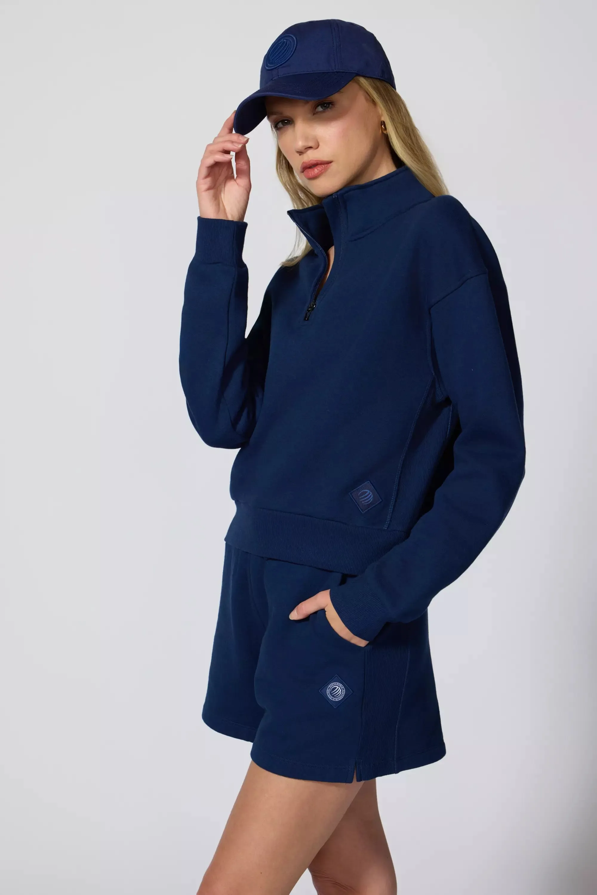 Luxefleece 1/4 Zip  - Navy