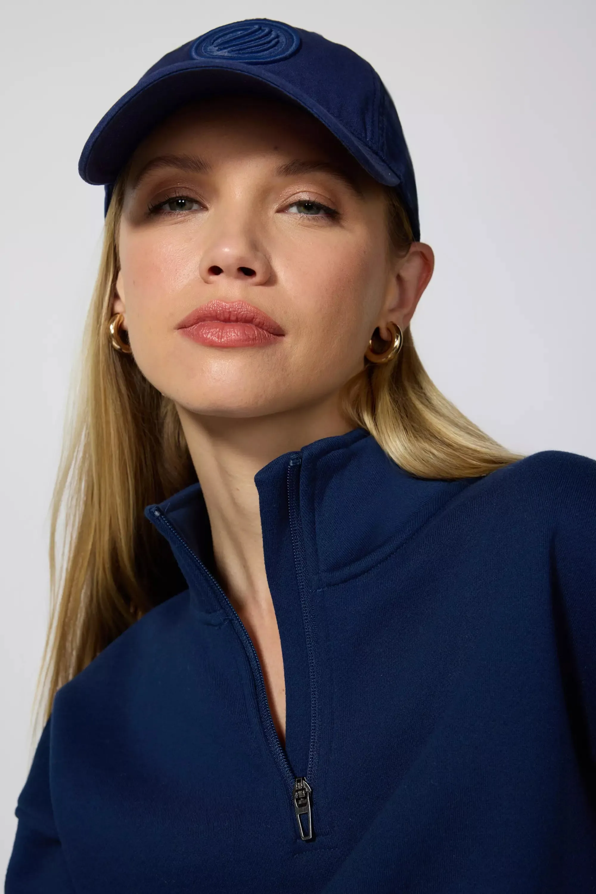 Luxefleece 1/4 Zip  - Navy