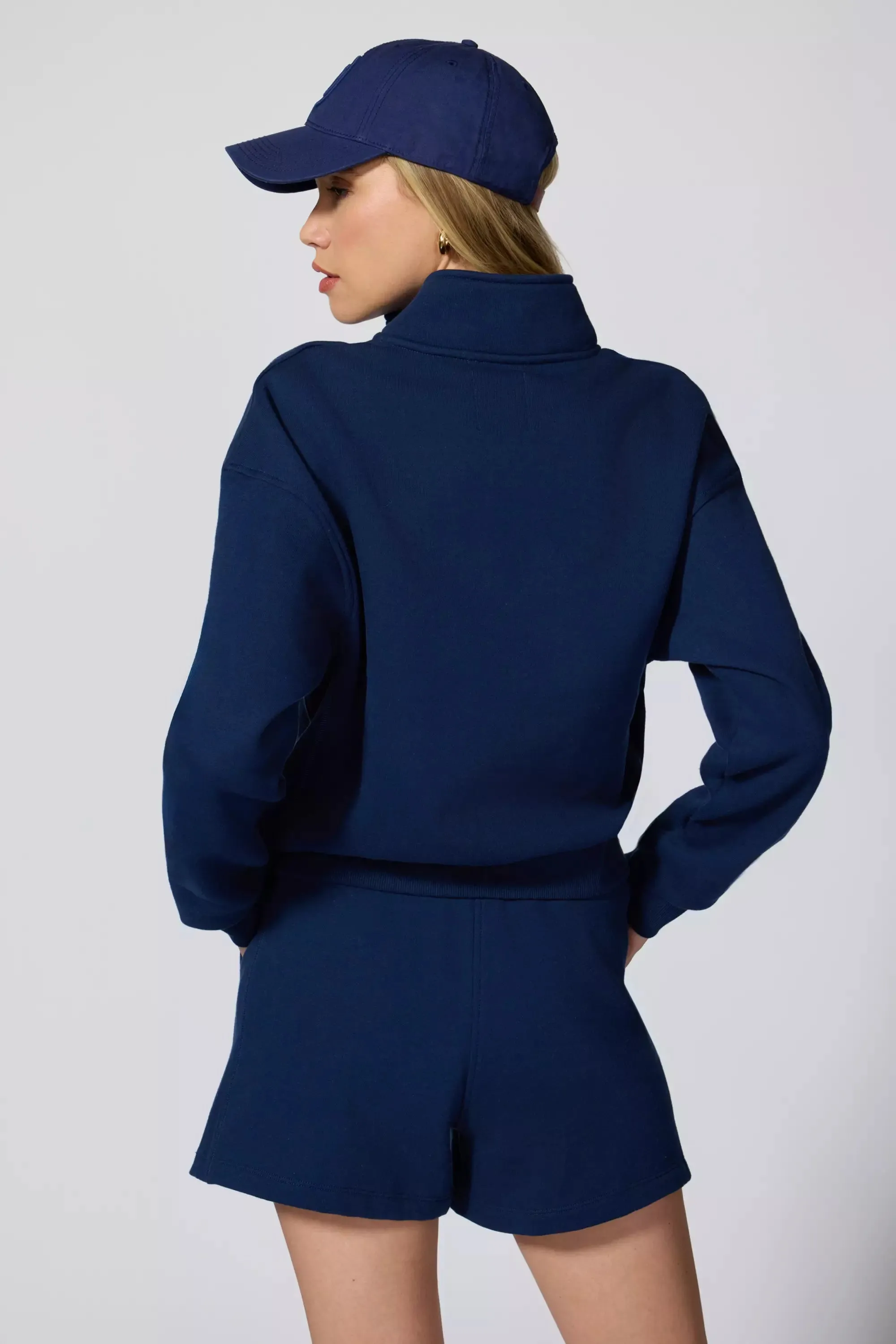 Luxefleece 1/4 Zip  - Navy