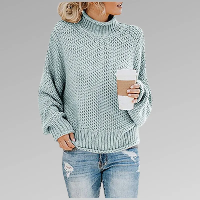 Lydia™ – Elegant Chunky Knit Sweater