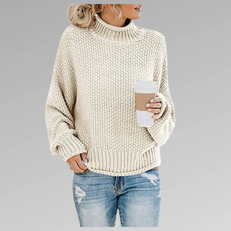Lydia™ – Elegant Chunky Knit Sweater