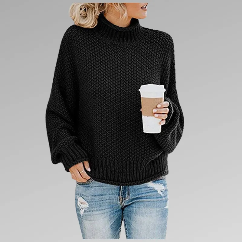 Lydia™ – Elegant Chunky Knit Sweater