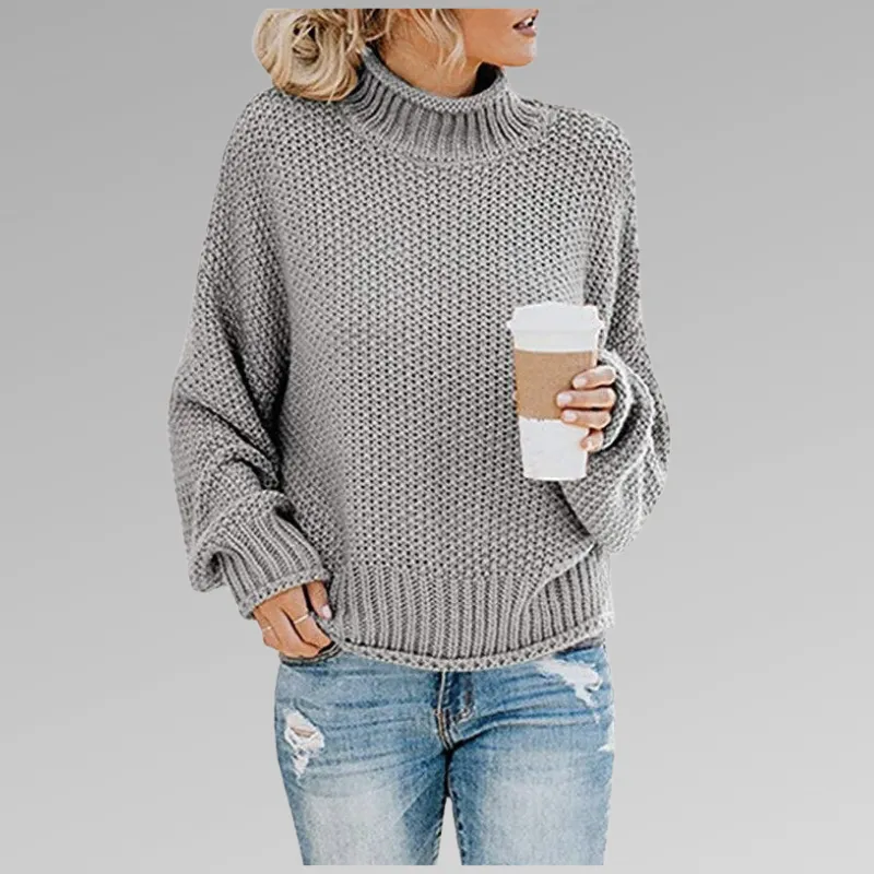 Lydia™ – Elegant Chunky Knit Sweater