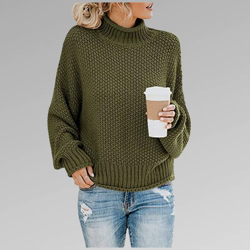 Lydia™ – Elegant Chunky Knit Sweater