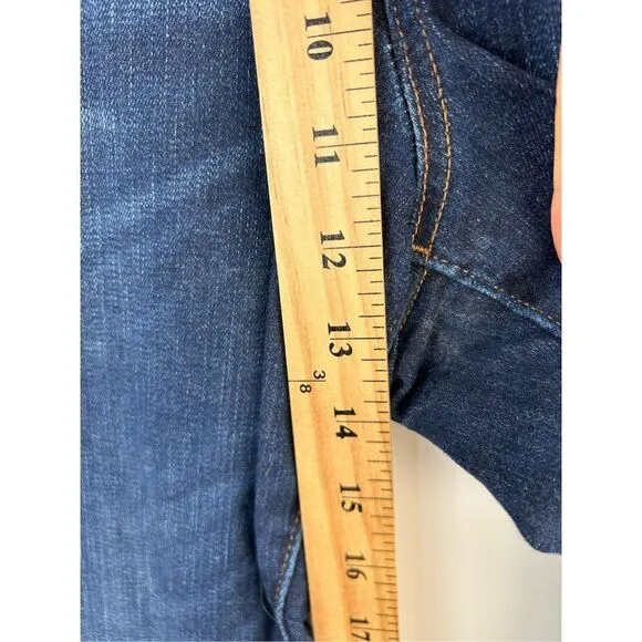 Madewell 10&quot; High-Rise Skinny Jeans in Hayes Wash Size 32