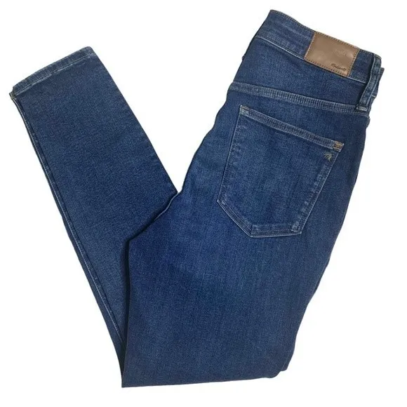 Madewell Curvy High Rise Skinny Jeans In Coronet Wash Size 26