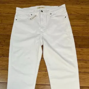 Madewell Stovepipe White Jeans Size 29