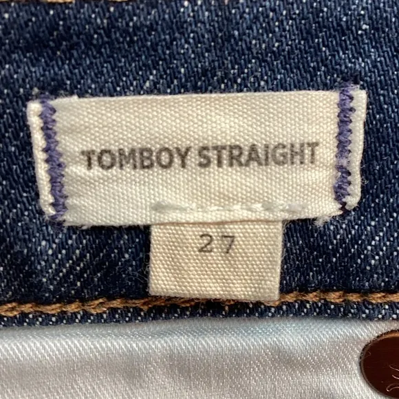 Madewell Tomboy Straight Jeans