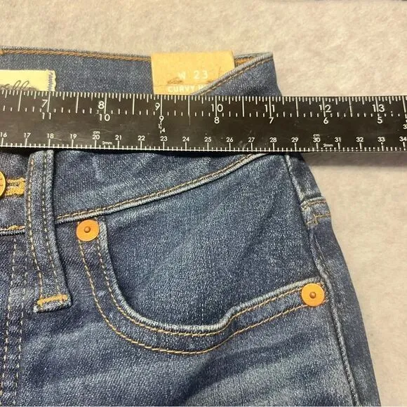 Madewell Women’s Curvy High Rise Skinny Jeans NWT’s Med Blue size 23
