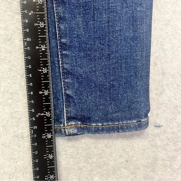 Madewell Women’s Curvy High Rise Skinny Jeans NWT’s Med Blue size 23