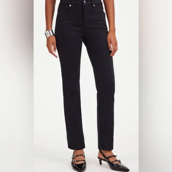 Madewell Women’s Stovepipe Jeans in Washed Black, Size 30