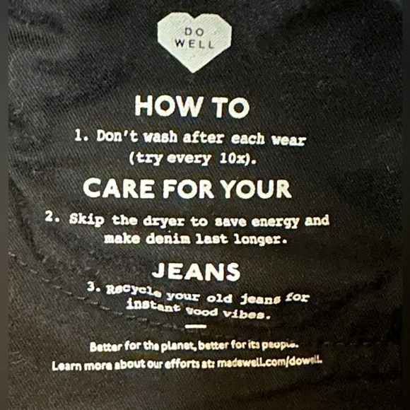 Madewell Women’s Stovepipe Jeans in Washed Black, Size 30