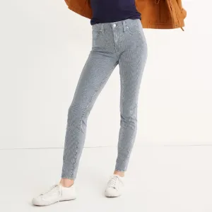 Madewelll 9&quot; Mid-Rise Skinny Jeans in Piper Stripe 27