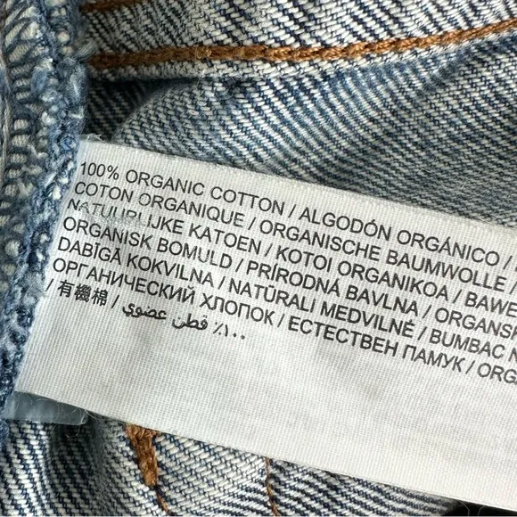 Mango Clinton High Rise Straight Leg Medium Wash Blue Denim Jeans