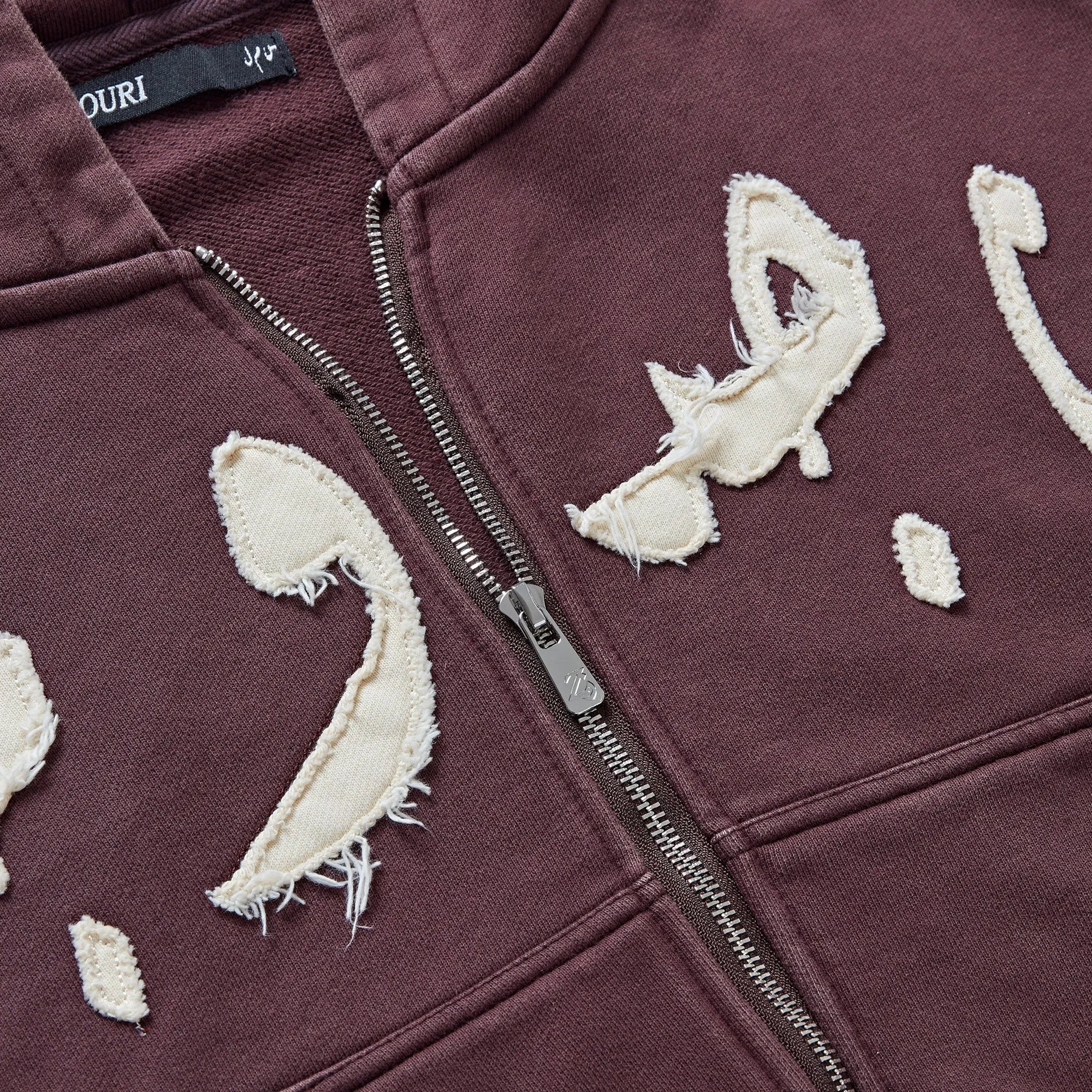 MARJAN PATCHWORK ZIP UP