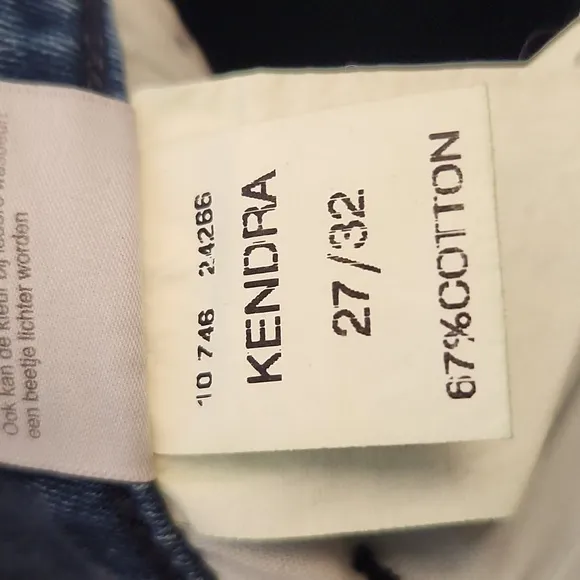 MAVI Kendra High Rise Straight Sample Jeans 27x32