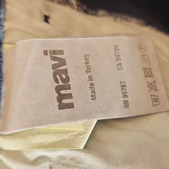 MAVI Kendra High Rise Straight Sample Jeans 27x32