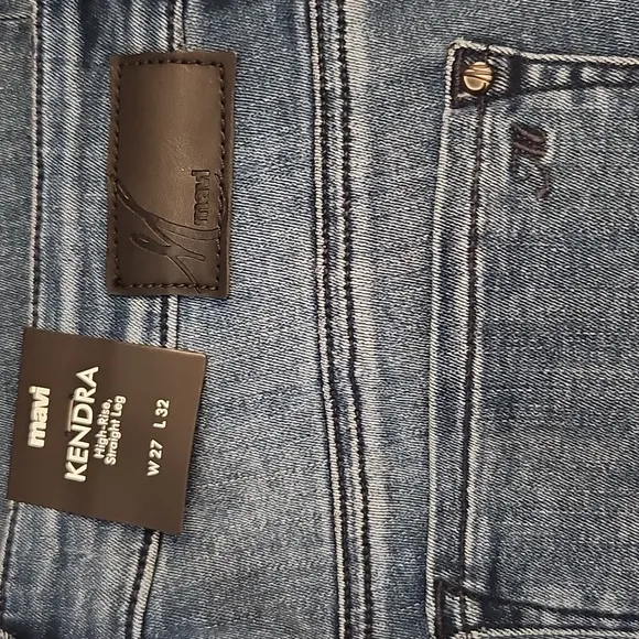 MAVI Kendra High Rise Straight Sample Jeans 27x32