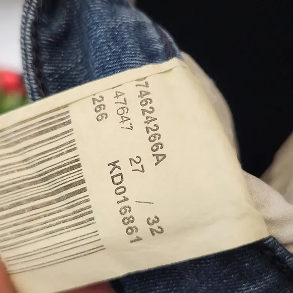 MAVI Kendra High Rise Straight Sample Jeans 27x32
