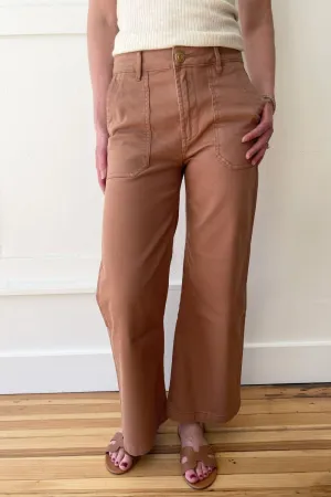 Meg Wide Leg Jeans W/ Pork Chop Pkts