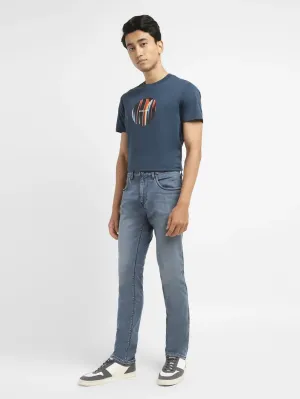 Men's 65504 Mid Indigo Skinny Fit Mid Rise Jeans