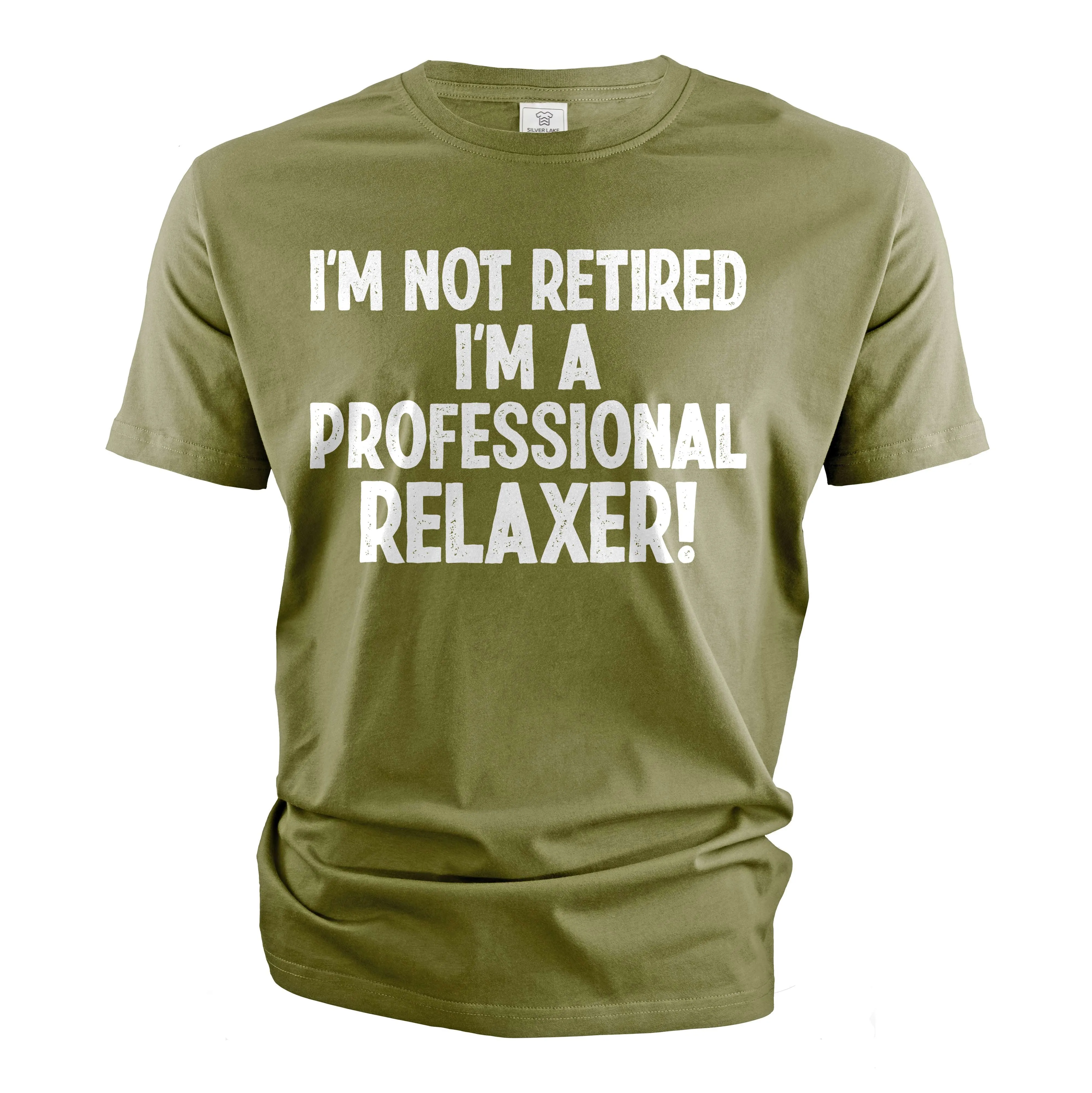 Men's Professional Relaxer Shirt Retiree Gifts Funny Retirement Joke Tee Shirt For Him Her Unisex