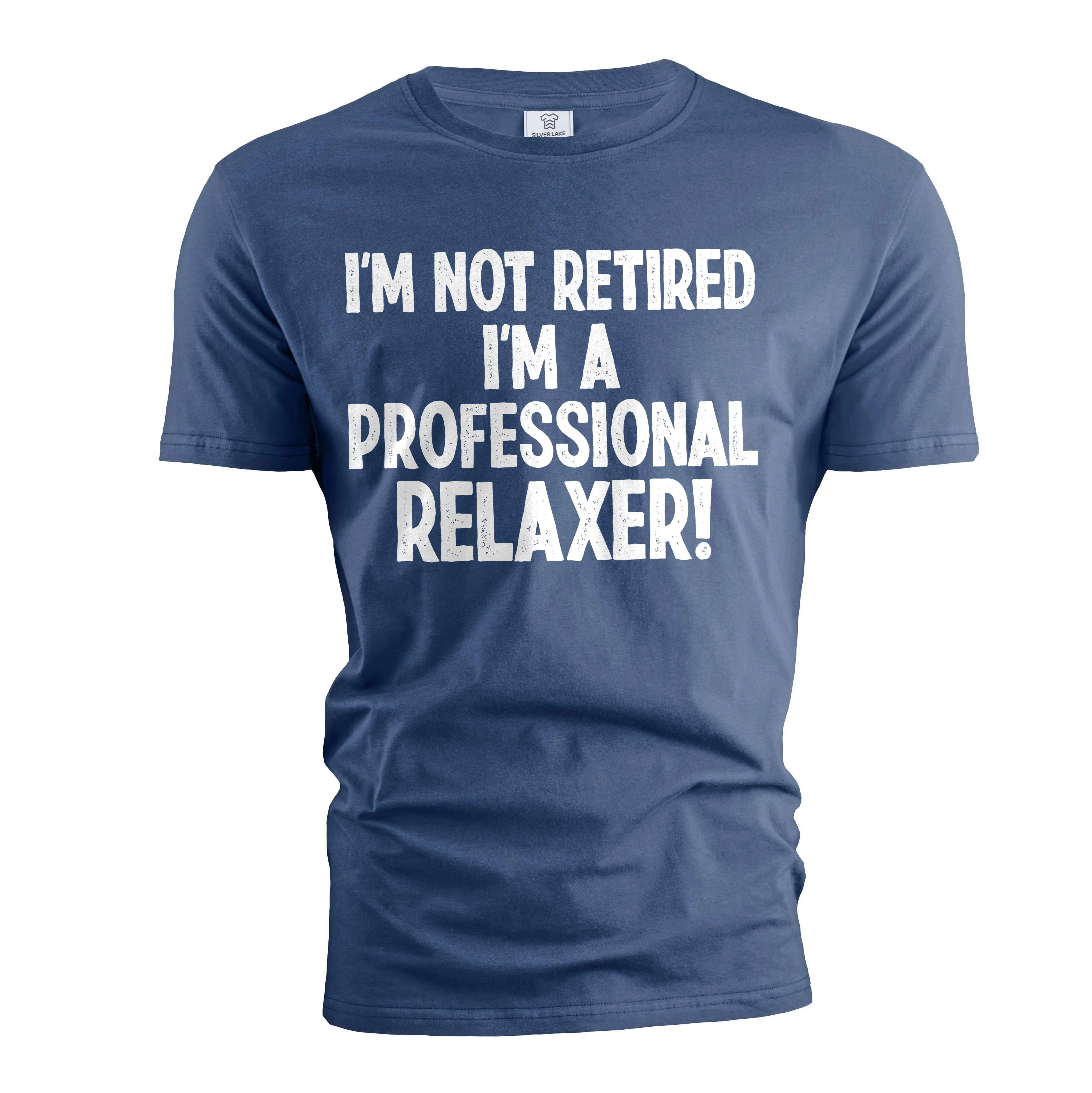 Men's Professional Relaxer Shirt Retiree Gifts Funny Retirement Joke Tee Shirt For Him Her Unisex