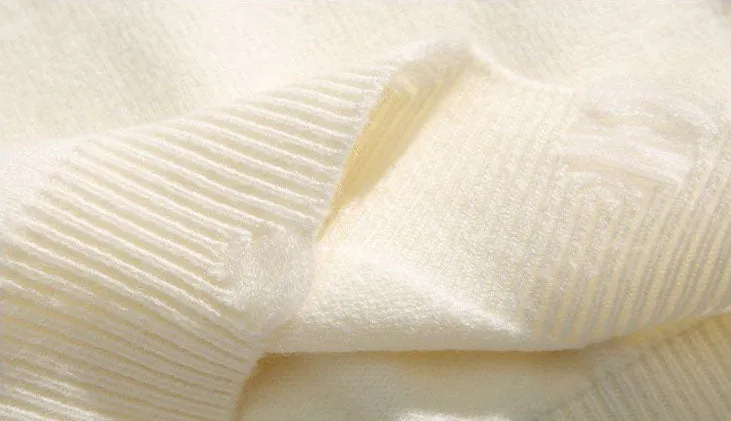 Men's Ringer Sweater with a Stylish V-neck Design